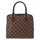 LOUIS VUITTON Damier Ebene Brera Hand Bag N51150 LV Auth 153702V-13