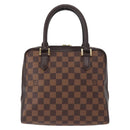 LOUIS VUITTON Damier Ebene Brera Hand Bag N51150 LV Auth 153702V-2