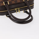 LOUIS VUITTON Damier Ebene Brera Hand Bag N51150 LV Auth 153702V-7