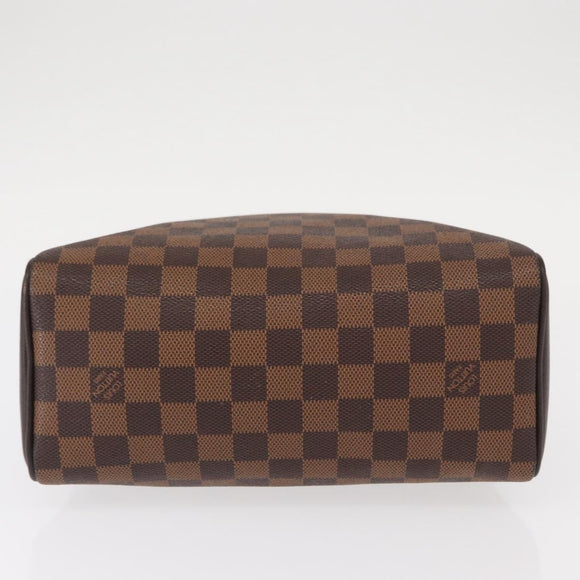 LOUIS VUITTON Damier Ebene Brera Hand Bag N51150 LV Auth 153702V