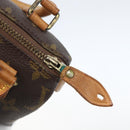 LOUIS VUITTON Monogram Mini Speedy Hand Bag M41534 LV Auth 153703-10