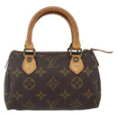 LOUIS VUITTON Monogram Mini Speedy Hand Bag M41534 LV Auth 153703-13