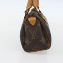 LOUIS VUITTON Monogram Mini Speedy Hand Bag M41534 LV Auth 153703-3