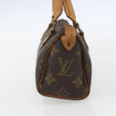 LOUIS VUITTON Monogram Mini Speedy Hand Bag M41534 LV Auth 153703-4