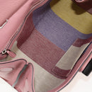 GUCCI Daily Bamboo Bag Leather 2way Pink Silver 370831 527066 Auth 153704V-10