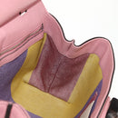 GUCCI Daily Bamboo Bag Leather 2way Pink Silver 370831 527066 Auth 153704V-25