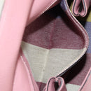 GUCCI Daily Bamboo Bag Leather 2way Pink Silver 370831 527066 Auth 153704V-28