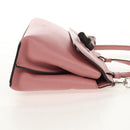 GUCCI Daily Bamboo Bag Leather 2way Pink Silver 370831 527066 Auth 153704V-4