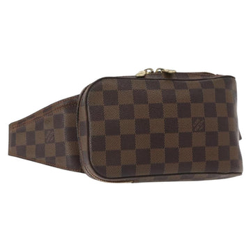 LOUIS VUITTON Damier Ebene Geronimos Shoulder Bag N51994 LV Auth 153705
