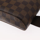 LOUIS VUITTON Damier Ebene Geronimos Shoulder Bag N51994 LV Auth 153705-15