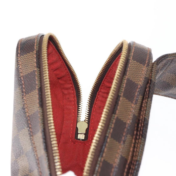 LOUIS VUITTON Damier Ebene Geronimos Shoulder Bag N51994 LV Auth 153705