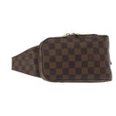 LOUIS VUITTON Damier Ebene Geronimos Shoulder Bag N51994 LV Auth 153705-13