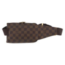 LOUIS VUITTON Damier Ebene Geronimos Shoulder Bag N51994 LV Auth 153705-2