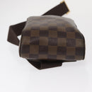 LOUIS VUITTON Damier Ebene Geronimos Shoulder Bag N51994 LV Auth 153705-3