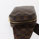LOUIS VUITTON Damier Ebene Geronimos Shoulder Bag N51994 LV Auth 153705-4