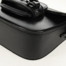 GUCCI Horsebit Web Sherry Line Bag Leather Black 726863 0416 Auth 153707SAM-15