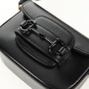 GUCCI Horsebit Web Sherry Line Bag Leather Black 726863 0416 Auth 153707SAM-18