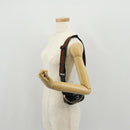 GUCCI Horsebit Web Sherry Line Bag Leather Black 726863 0416 Auth 153707SAM-26