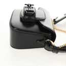 GUCCI Horsebit Web Sherry Line Bag Leather Black 726863 0416 Auth 153707SAM-6