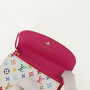 LOUIS VUITTON Multicolor Porte Monnaie Rosary Coin Purse M13399 Auth 153715SAM-18