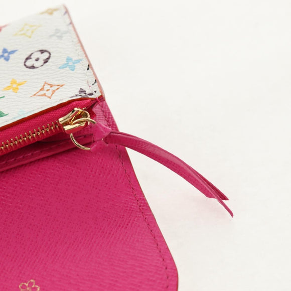 LOUIS VUITTON Multicolor Porte Monnaie Rosary Coin Purse M13399 Auth 153715SAM