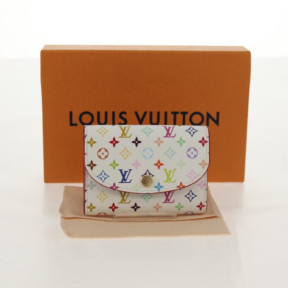 LOUIS VUITTON Multicolor Porte Monnaie Rosary Coin Purse M13399 Auth 153715SAM