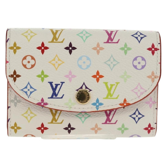 LOUIS VUITTON Multicolor Porte Monnaie Rosary Coin Purse M13399 Auth 153715SAM