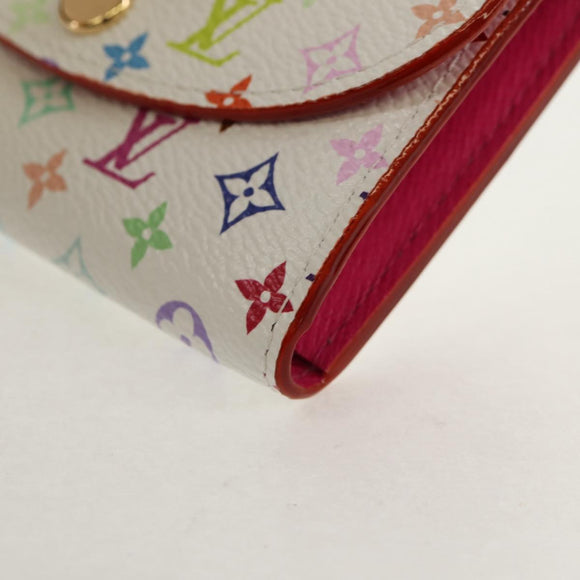 LOUIS VUITTON Multicolor Porte Monnaie Rosary Coin Purse M13399 Auth 153715SAM