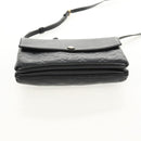 LOUIS VUITTON Monogram Empreinte Twice Shoulder Bag Black M50258 LV Auth 153716V-10