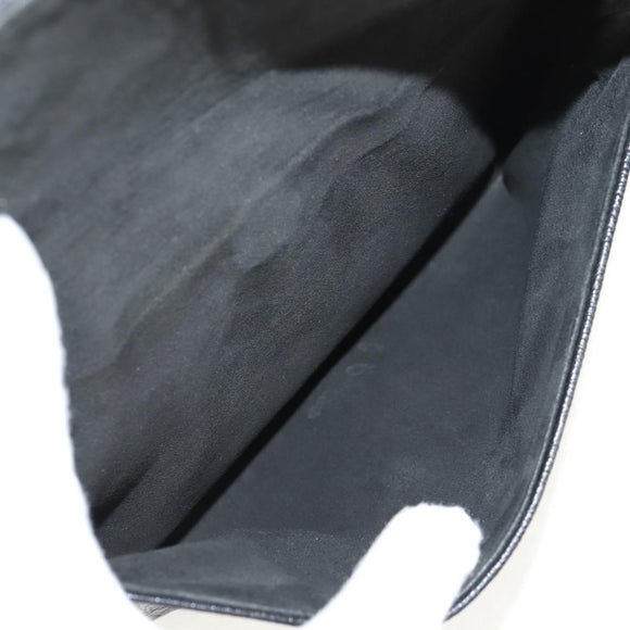 LOUIS VUITTON Monogram Empreinte Twice Shoulder Bag Black M50258 LV Auth 153716V