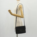 LOUIS VUITTON Monogram Empreinte Twice Shoulder Bag Black M50258 LV Auth 153716V-25