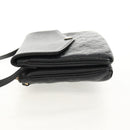 LOUIS VUITTON Monogram Empreinte Twice Shoulder Bag Black M50258 LV Auth 153716V-4