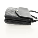 LOUIS VUITTON Monogram Empreinte Twice Shoulder Bag Black M50258 LV Auth 153716V-5