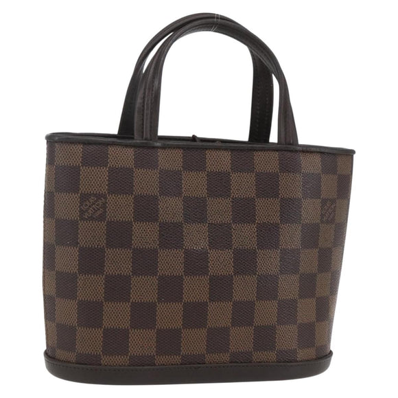 LOUIS VUITTON Damier Ebene Impala Hand Bag SPO LV Auth 153719V