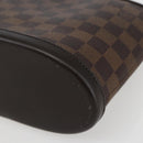 LOUIS VUITTON Damier Ebene Impala Hand Bag SPO LV Auth 153719V-8