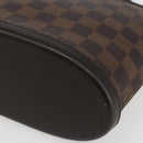 LOUIS VUITTON Damier Ebene Impala Hand Bag SPO LV Auth 153719V-16