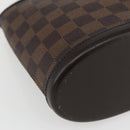LOUIS VUITTON Damier Ebene Impala Hand Bag SPO LV Auth 153719V-17