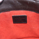 LOUIS VUITTON Damier Ebene Impala Hand Bag SPO LV Auth 153719V-18