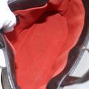 LOUIS VUITTON Damier Ebene Impala Hand Bag SPO LV Auth 153719V-10