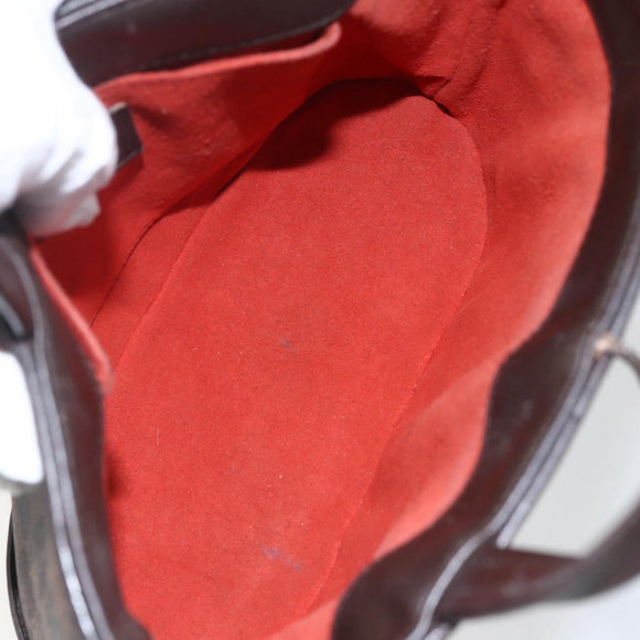 LOUIS VUITTON Damier Ebene Impala Hand Bag SPO LV Auth 153719V