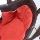 LOUIS VUITTON Damier Ebene Impala Hand Bag SPO LV Auth 153719V-19