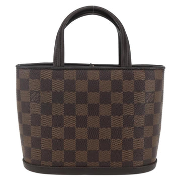 LOUIS VUITTON Damier Ebene Impala Hand Bag SPO LV Auth 153719V - 0