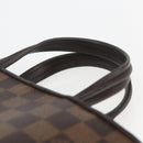 LOUIS VUITTON Damier Ebene Impala Hand Bag SPO LV Auth 153719V-14