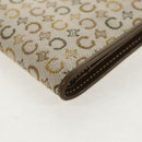 CELINE C Macadam Canvas Bifold Wallet Green Auth 153720V-9