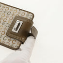 CELINE C Macadam Canvas Bifold Wallet Green Auth 153720V-11