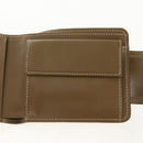 CELINE C Macadam Canvas Bifold Wallet Green Auth 153720V-15