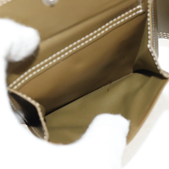 CELINE C Macadam Canvas Bifold Wallet Green Auth 153720V