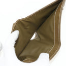 CELINE C Macadam Canvas Bifold Wallet Green Auth 153720V-19