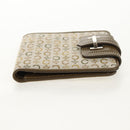 CELINE C Macadam Canvas Bifold Wallet Green Auth 153720V-3