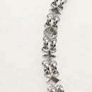 LOUIS VUITTON Chain Strap metal 22.4"" Silver LV Auth 153721M-12